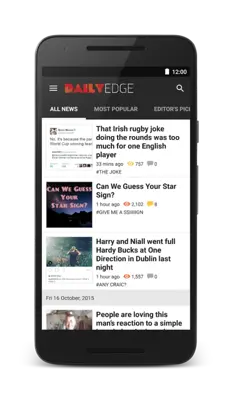 DailyEdge.ie android App screenshot 7